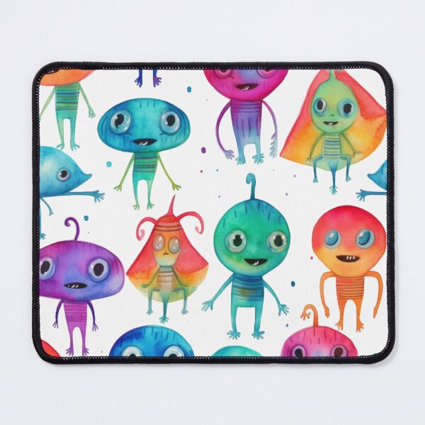 Item preview, Watercolor Aliens 05 designed and sold by KRNDesign.