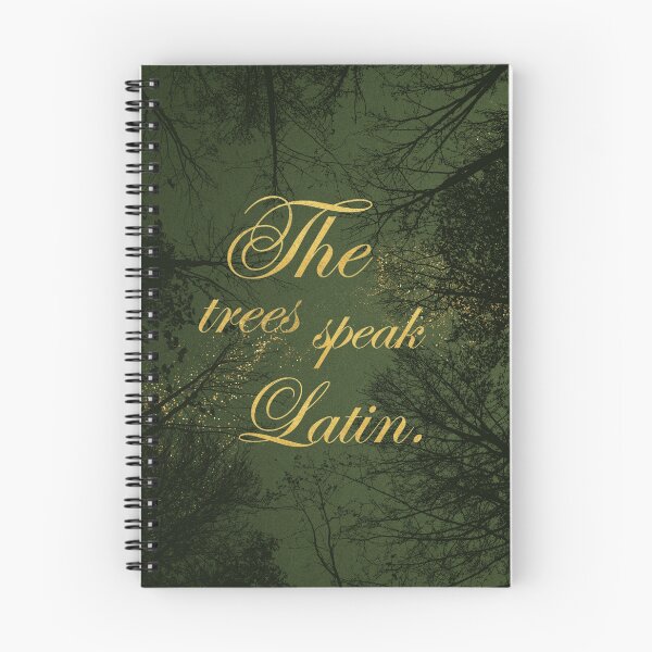 Item preview, The trees speak Latin. designed and sold by addict2reading.