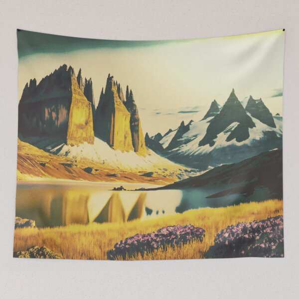 Item preview, Travelling the  Zenken Plains - Nature Landscape designed and sold by Kijiermono.
