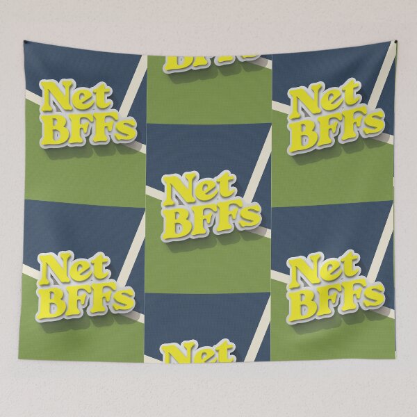 Item preview, Net Bffs | Tennis Doubles Partner designed and sold by OKObjects.