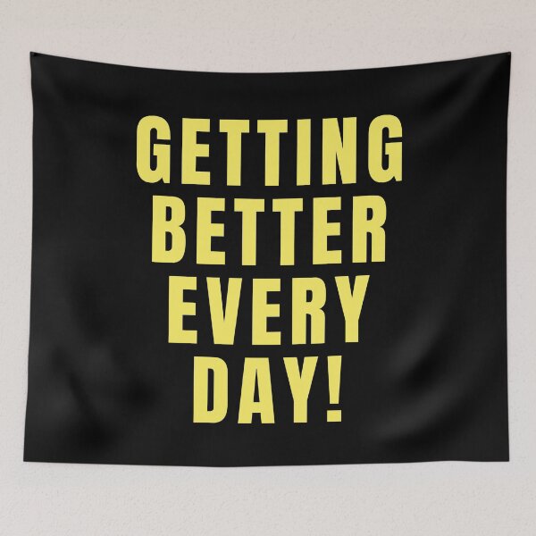 Item preview, Getting Better Everyday! | Progress Not Perfection designed and sold by SpeakLifeHQ.