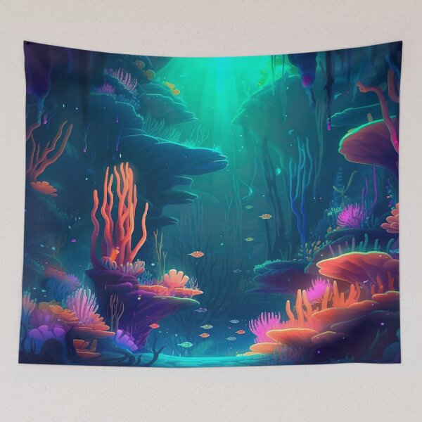Item preview, Coral Life Scene designed and sold by Haldor-Hawke.