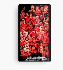 united print Metal Print