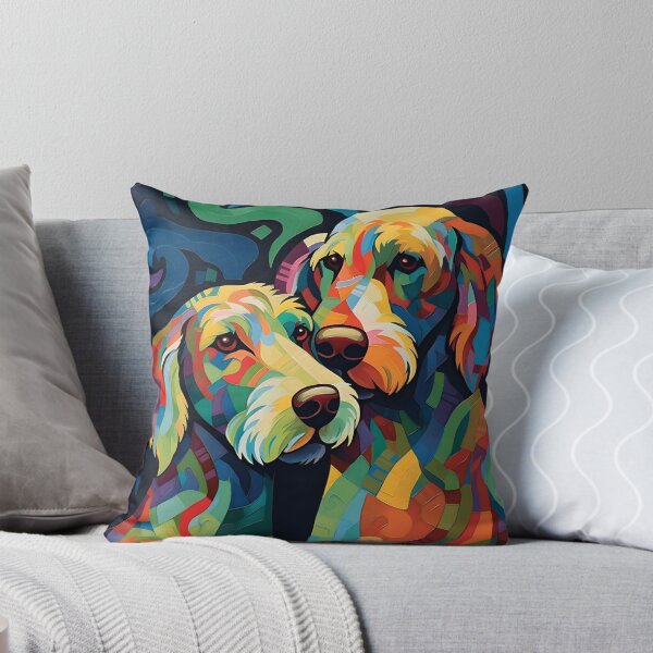 Item preview, Labradoodle Art | Cubism | Dog Lover designed and sold by StickeryPickery.