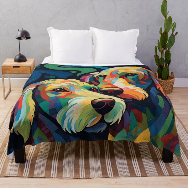 Item preview, Labradoodle Art | Cubism | Dog Lover designed and sold by StickeryPickery.