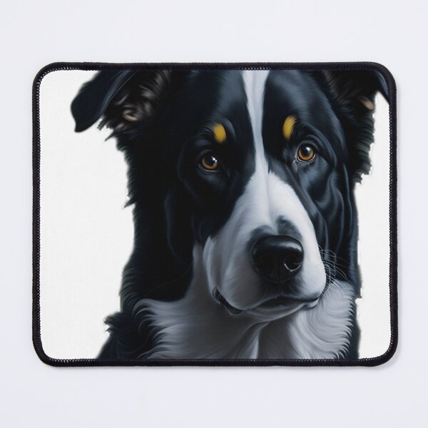 Item preview, Border Collie Portrait designed and sold by AI-Pets.