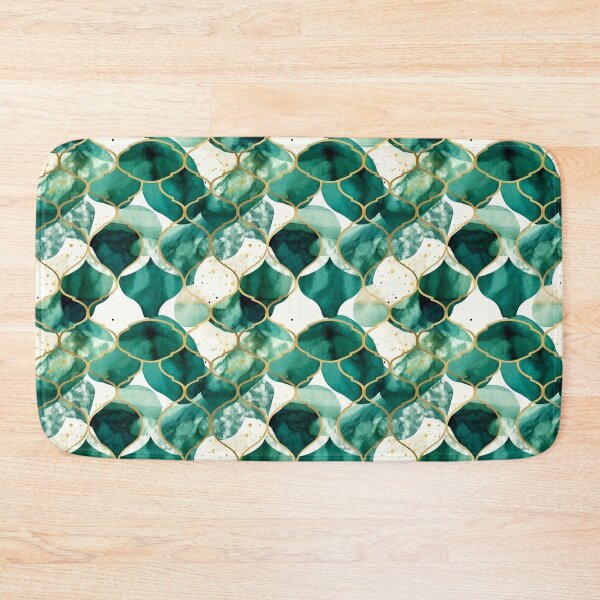 Artikelvorschau, Minimal Geometric Plant Watercolor Pattern entworfen und verkauft von artavantgarde.