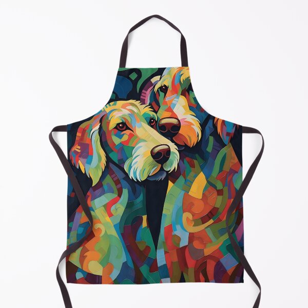 Item preview, Labradoodle Art | Cubism | Dog Lover designed and sold by StickeryPickery.