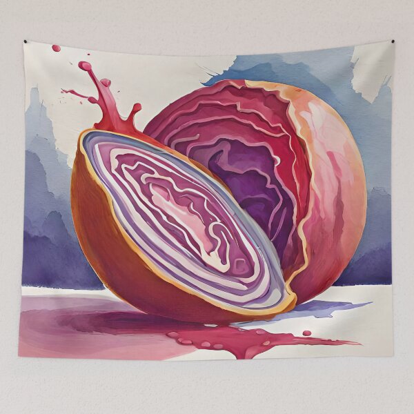 Item preview, Red Cabbage Modern Contemporary Artwork designed and sold by davidelder.