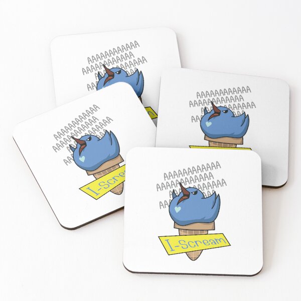 Item preview, I Scream Bird - Blue Canary designed and sold by Birph.20.Draw.