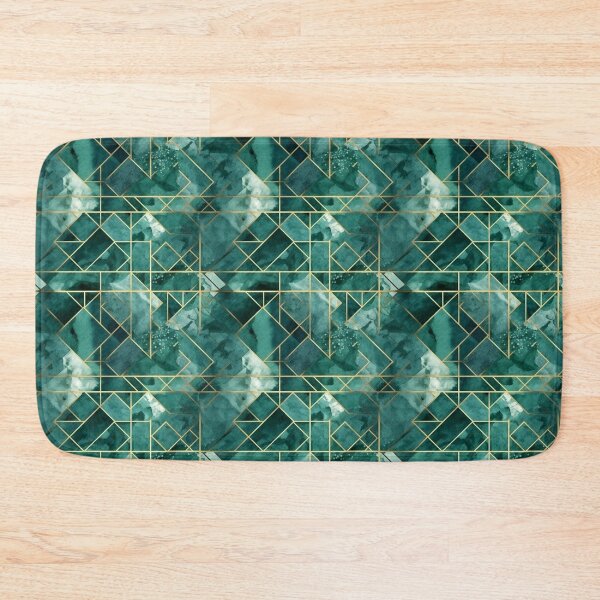 Artikelvorschau, Minimal Geometric Plant Watercolor Pattern entworfen und verkauft von artavantgarde.