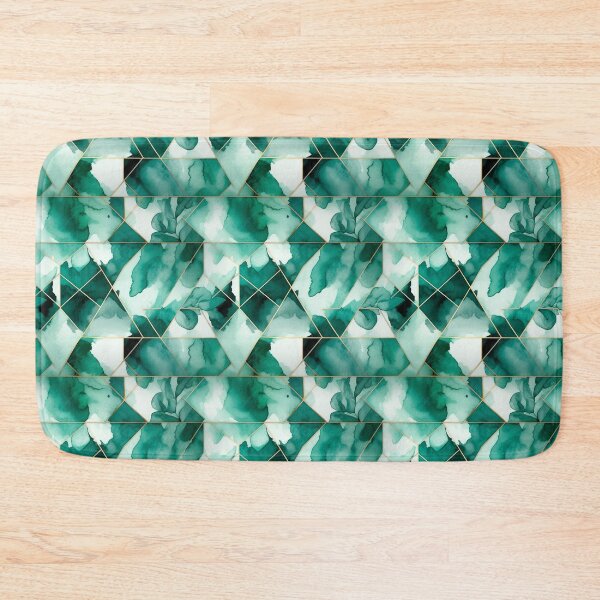 Artikelvorschau, Minimal Geometric Plant Watercolor Pattern entworfen und verkauft von artavantgarde.