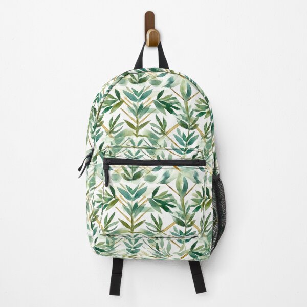 Artikelvorschau, Minimal Geometric Plant Watercolor Pattern entworfen und verkauft von artavantgarde.
