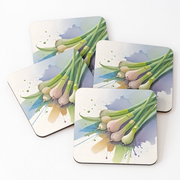 Item preview, Spring Onions Modern Contemporary Artwork designed and sold by davidelder.