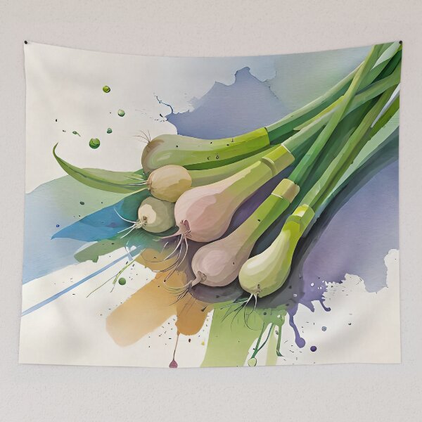 Item preview, Spring Onions Modern Contemporary Artwork designed and sold by davidelder.