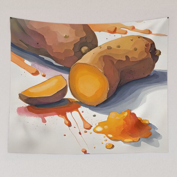 Item preview, Sweet Potatoes Modern Contemporary Artwork designed and sold by davidelder.