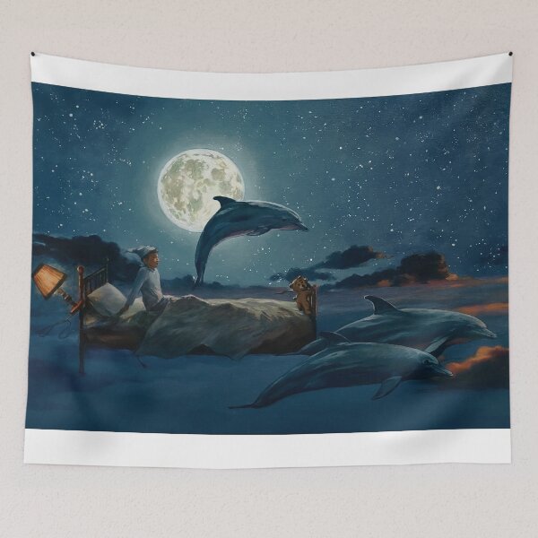 Item preview, Dolphins Of Dreams  designed and sold by Eolithic.