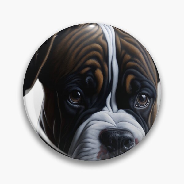 Item preview, Unhappy Boxer designed and sold by AI-Pets.