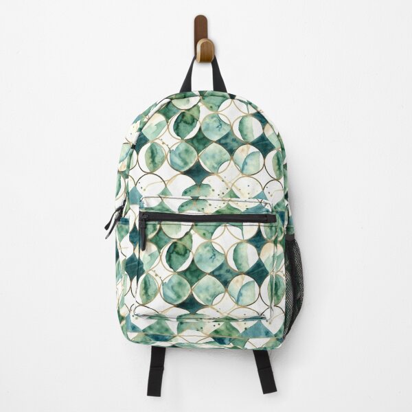 Artikelvorschau, Minimal Geometric Plant Watercolor Pattern entworfen und verkauft von artavantgarde.