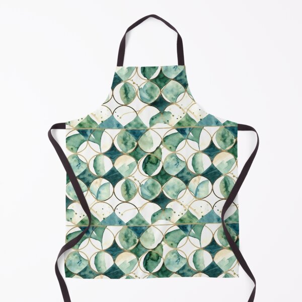 Artikelvorschau, Minimal Geometric Plant Watercolor Pattern entworfen und verkauft von artavantgarde.