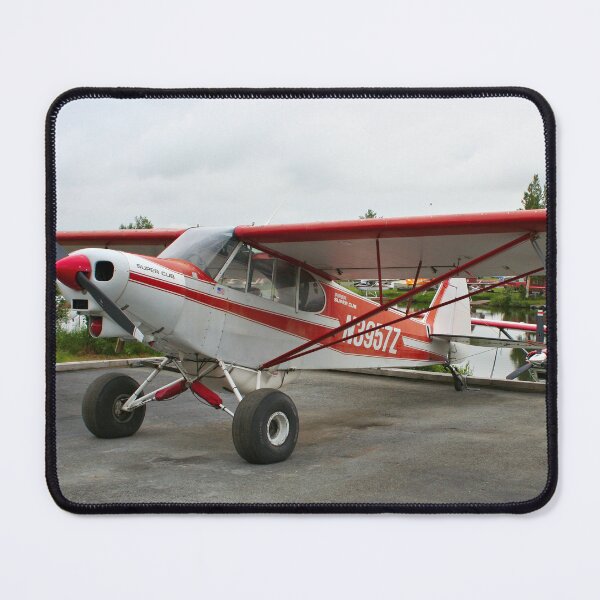 Item preview, Red and white aircraft, Lake Hood, Alaska designed and sold by FranWest.