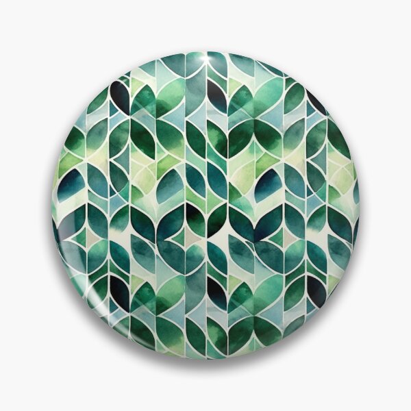 Artikelvorschau, Minimal Geometric Plant Watercolor Pattern entworfen und verkauft von artavantgarde.