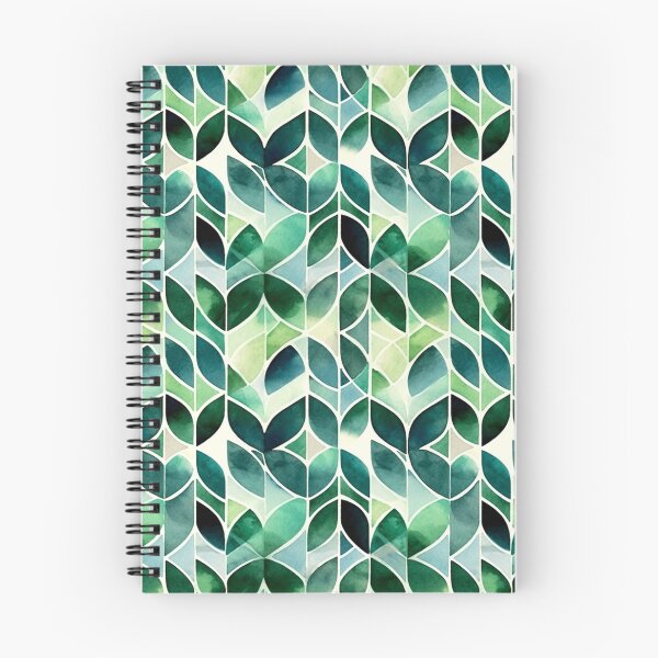 Artikelvorschau, Minimal Geometric Plant Watercolor Pattern entworfen und verkauft von artavantgarde.