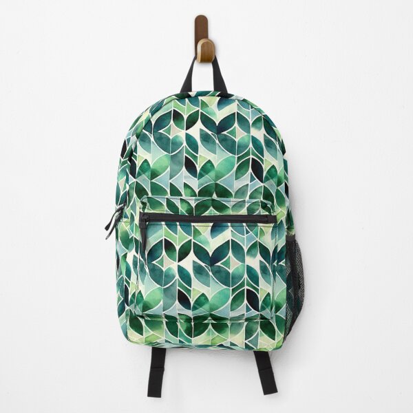 Artikelvorschau, Minimal Geometric Plant Watercolor Pattern entworfen und verkauft von artavantgarde.
