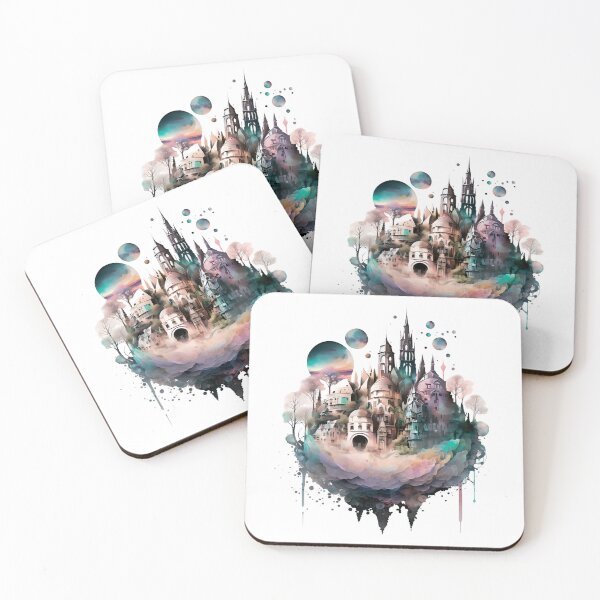 Item preview, Enchanted Skyline: Designing a Realm of Sorcery and Marvels designed and sold by Broskan.
