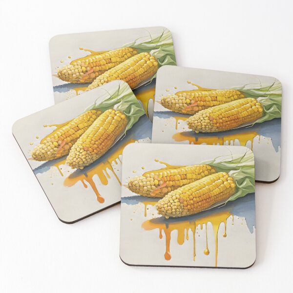 Item preview, Sweetcorn Modern Contemporary Artwork designed and sold by davidelder.