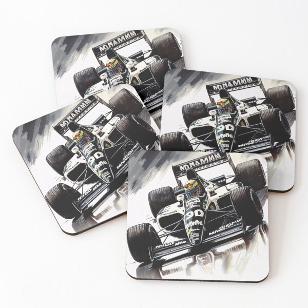 Item preview, Gaston Mazzacane 2000 Minardi M02 F1 Watercolour Painting Print  designed and sold by PicTechNowArt.