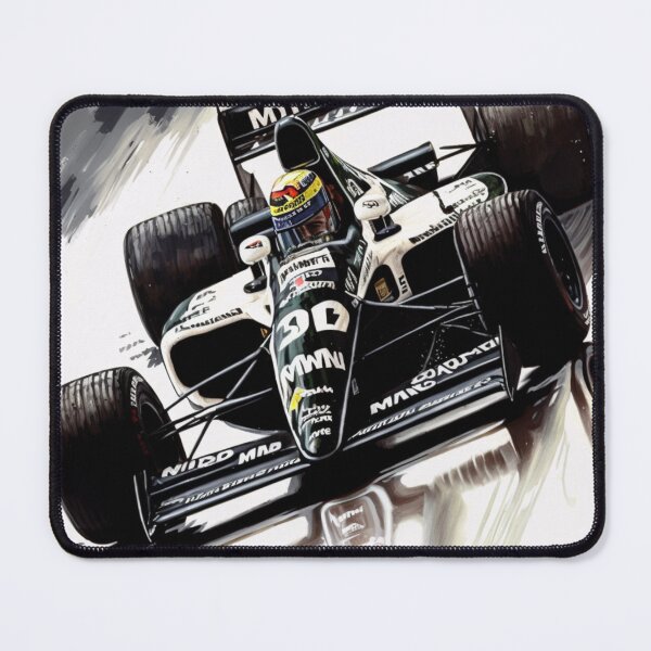 Item preview, Gaston Mazzacane 2000 Minardi M02 F1 Watercolour Painting Print designed and sold by PicTechNowArt.