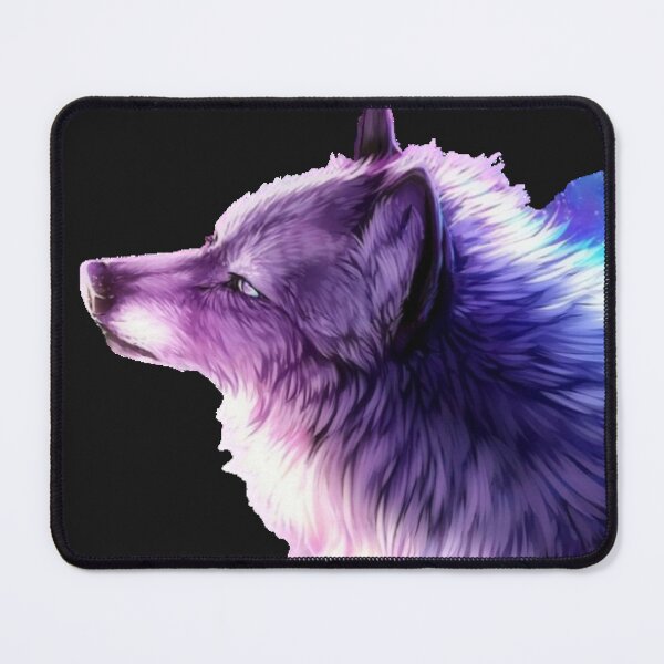 Item preview, beautiful space howling wolf art designed and sold by Starlordstore.