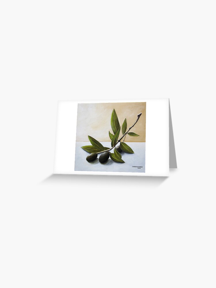 Olive BRANCH greeting card