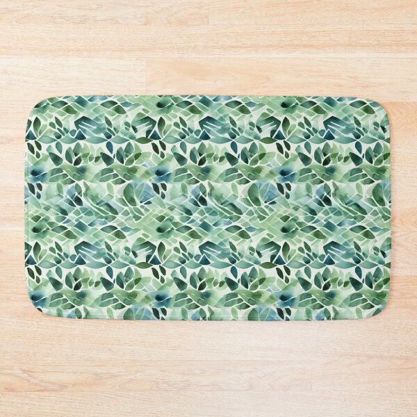 Artikelvorschau, Minimal Geometric Plant Watercolor Pattern entworfen und verkauft von artavantgarde.