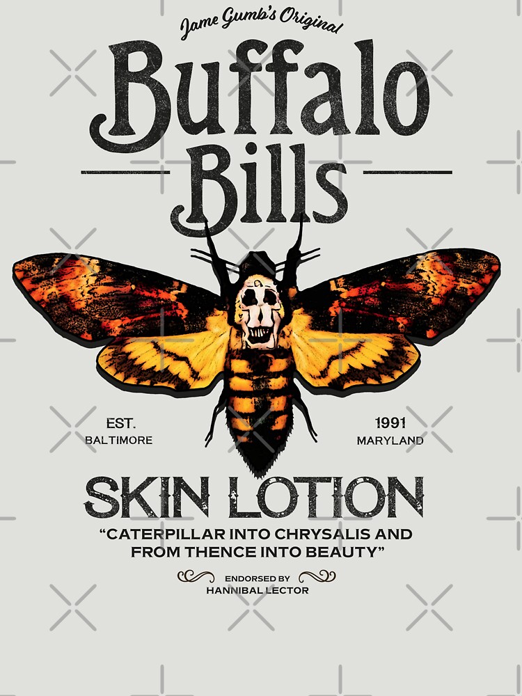 Silence of The Lambs - Buffalo Bills Skin Lotion Variant Essential  T-Shirt for Sale by Candywrap Studio®