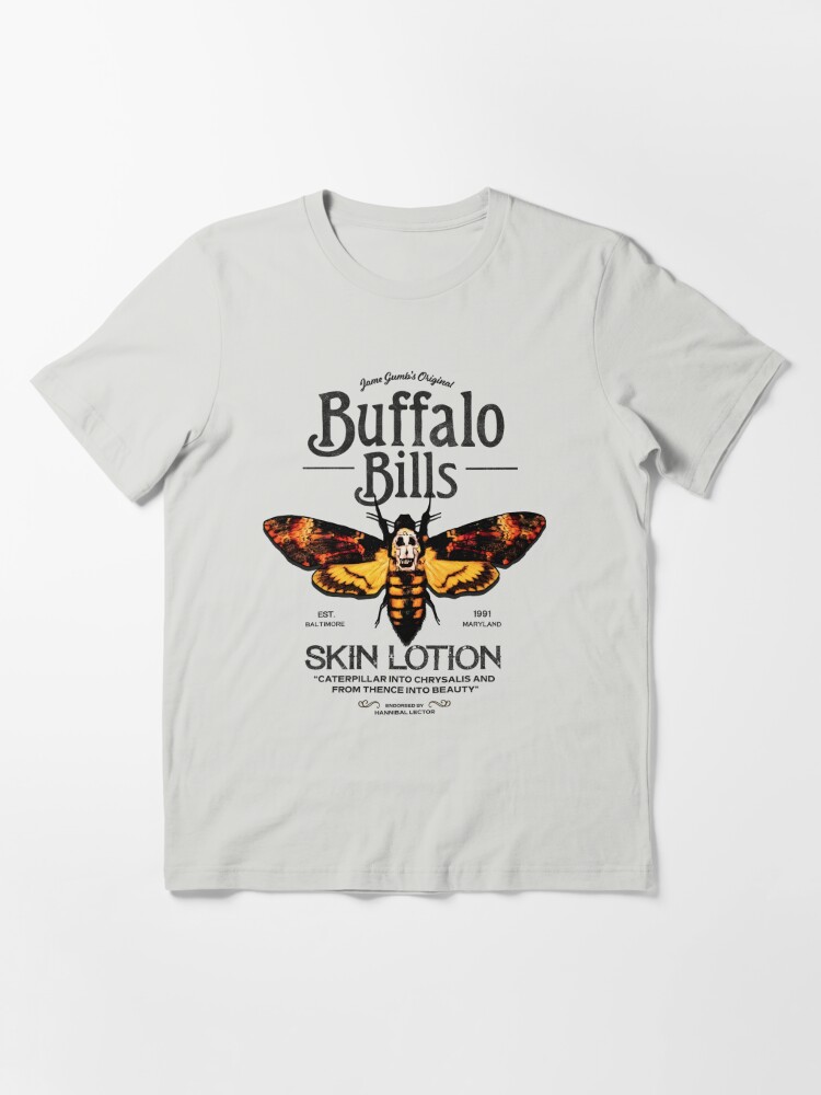 Hippie Runner Buffalo Bill's Body Lotion It Rubs The Lotion on It's Skin or Else It Gets The Hose Again Baseball Tee / X-Large