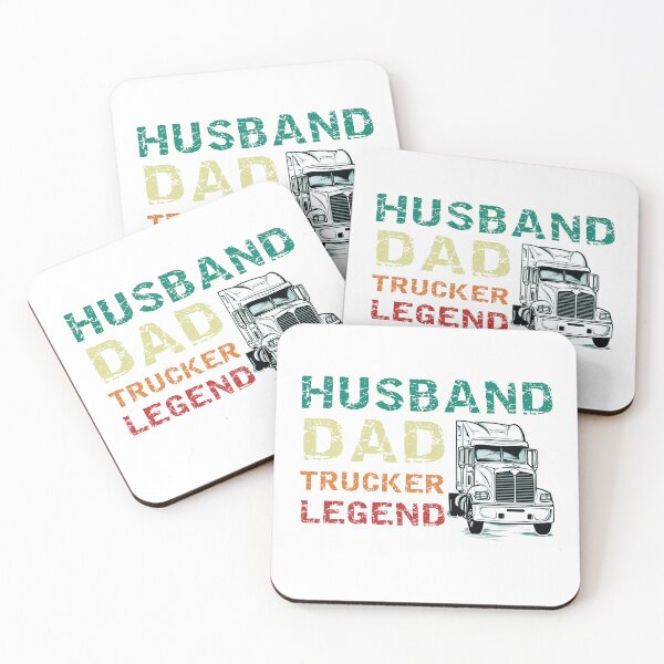Item preview, Husband dad trucker legend designed and sold by knuppify.