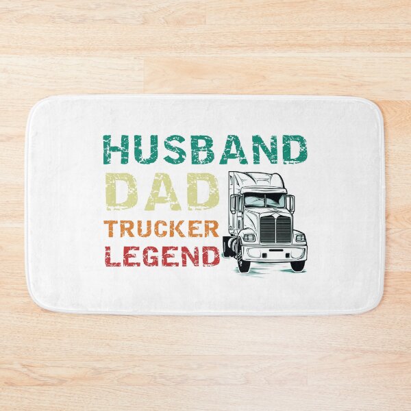 Artikelvorschau, Husband dad trucker legend entworfen und verkauft von knuppify.