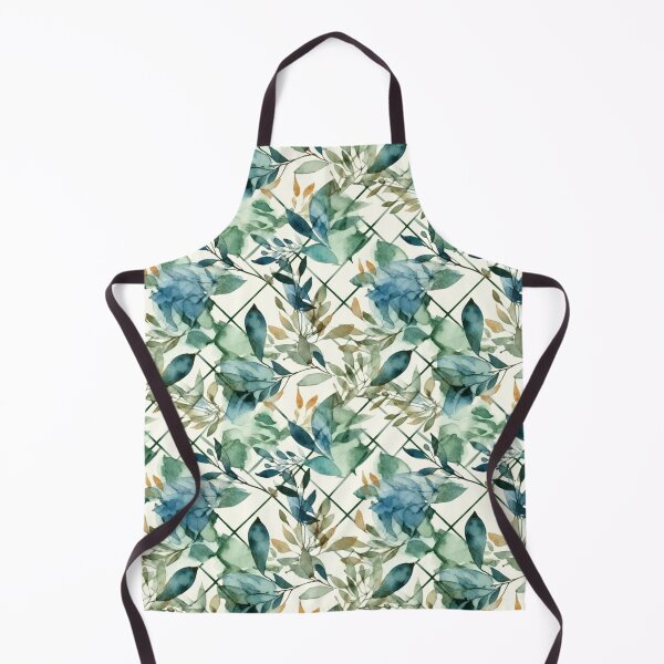 Artikelvorschau, Minimal Geometric Plant Watercolor Pattern entworfen und verkauft von artavantgarde.