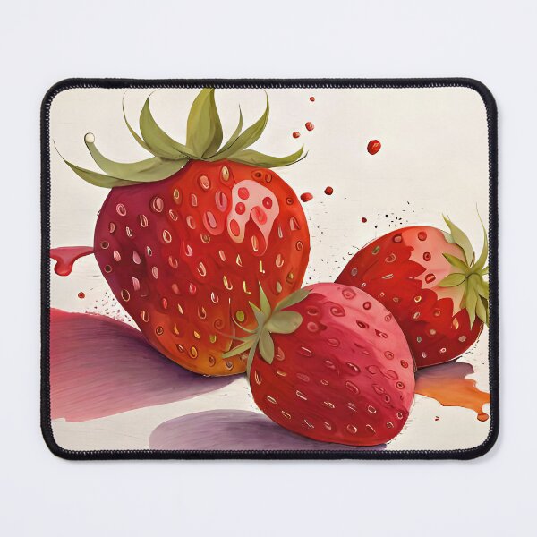 Item preview, Strawberries Modern Contemporary Artwork designed and sold by davidelder.