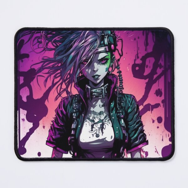Item preview, Cyberpunk Goth Girl designed and sold by Nightarcade.
