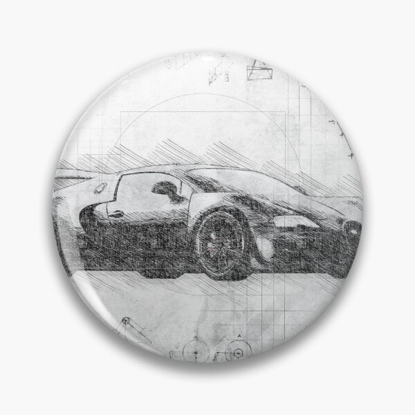 Item preview, Da Vinci Sketch Art BugattiVeyron - Grunge designed and sold by Rayyanz.