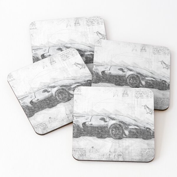 Item preview, Da Vinci Sketch Art BugattiVeyron - Grunge designed and sold by Rayyanz.