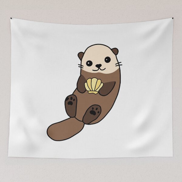 Item preview, Cute Chubby Otter  designed and sold by Eolithic.