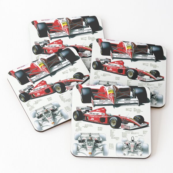 Item preview, Michael Shumacher Ferrari F1-2000 F1 Racing Retro Poster Print designed and sold by PicTechNowArt.