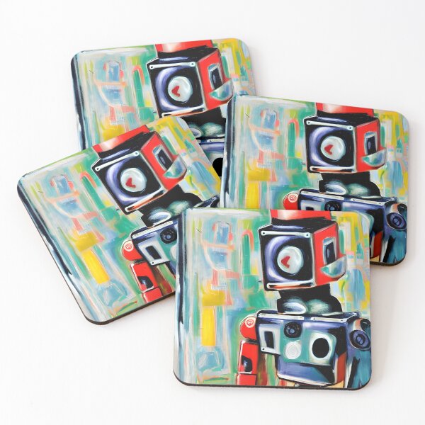 Item preview, Robot in the style of famous art. designed and sold by CRAFTER-MEDIA.