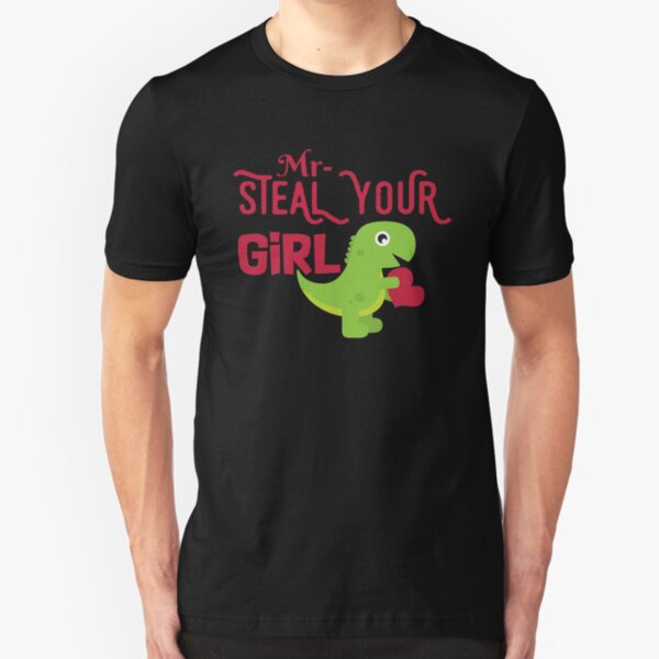 I LOVE YOU THIS MUCH MENS T SHIRT JOKE DINOSAUR CARTOON ROMANCE VALENTINES NEW