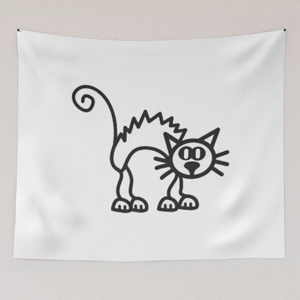 Item preview, Every child is an artist cat drawing designed and sold by HaydenMillepied.