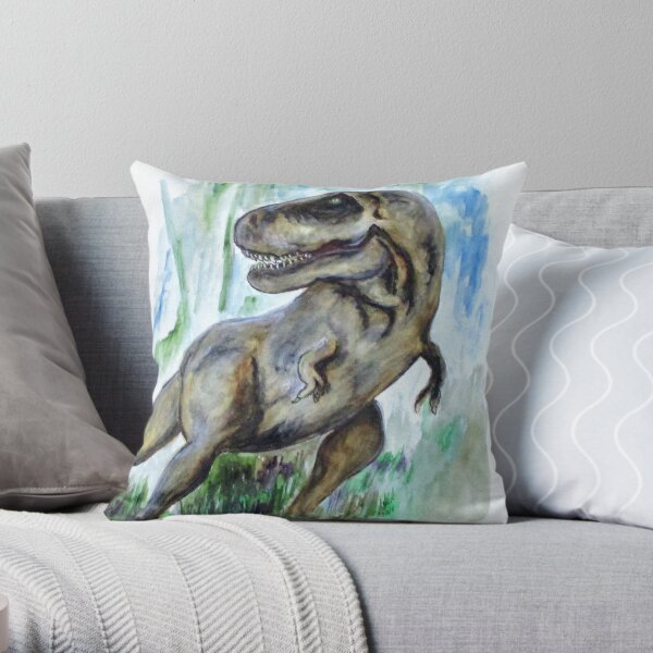 Salvatori Dinosaur Throw Pillow